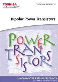  — Каталог силовых биполярных транзисторов от Toshiba. 2012