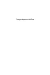 Paul Ekblom (editor) — Design Against Crime: Crime Proofing Everyday Products