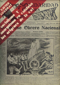 Cuadrat Xavier — Socialismo Y Anarquismo En Cataluña (1899
