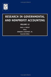 Paul A. Copley — Research in Governmental and Nonprofit Accounting, Volume 12