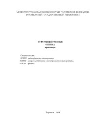 Голицына О.М., Рисин В.Е., Чернышев В.В. — Курс общей физики. Оптика: Практикум