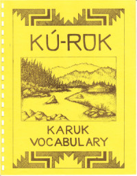 Davis Sh., Shaw L., Tripp B., Grantham P., DeVore A., Bennett R. — Karuk Vocabulary