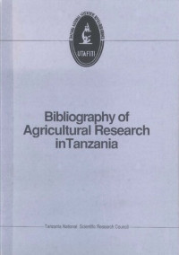 unknown — Bibliography of agricultural research in Tanzania