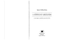Lucio Della Seta — A bűntudat leküzdése a szorongás, a pszichés szenvedés ellen