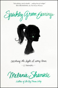 Shankle, Melanie — Sparkly green earrings: catching the light at every turn