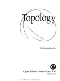 K. Chandrasekhara Rao — Topology