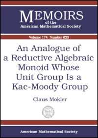 Claus Mokler — An Analogue Of A Reductive Algebraic Monoid Whose Unit Group Is A Kac-moody Group