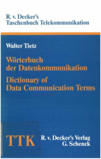 Walter Tietz — Wörterbuch der Datenkommunikation
