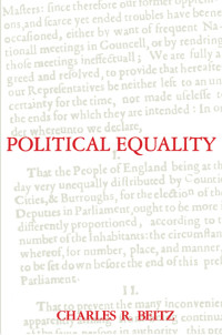 Charles R. Beitz — Political Equality: An Essay in Democratic Theory