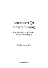 Саммерфилд М. — Qt. Профессиональное программирование. Разработка кроссплатформенных приложений на С++