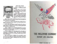 Pedro V. Salgado — The Philippine economy: history and analysis