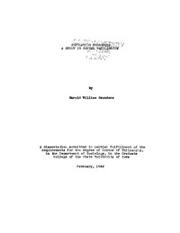 Saunders, Harold William — Population Pressure: A Study in Social Equilibrium