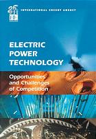 OECD — Electric power technology : Opportunities and challenges of competition