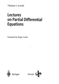 Arnold — Lectures On Partial Differential Equations