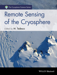 Marco Tedesco — Remote Sensing of the Cryosphere
