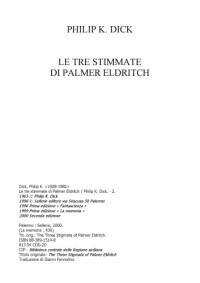 Philip K. Dick — Le tre stimmate di Palmer Eldritch
