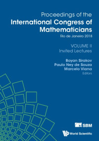 Boyan Sirakov, Paulo Ney de Souza, Marcelo Viana — ICM-2018, Rio de Janeiro: Proceedings, Vol.2