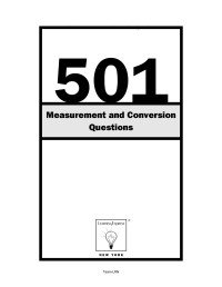 LearningExpress — 501 Measurement & Conversion Questions (501 Series)