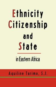 S. J. Tarimo — Ethnicity, Citizenship and State in Eastern Africa
