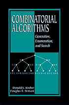 Donald L Kreher; Douglas R Stinson  — Combinatorial algorithms : generation, enumeration, and search