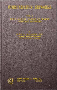 Ernst A. Guillemin — Communication Networks, Vol. I: The Classical Theory of Lumped Constant Networks