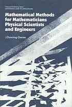 J Dunning-Davies  — Mathematical methods for mathematicians, physical scientists, and engineers