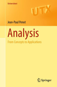 Jean-Paul Penot — Analysis: From Concepts to Applications