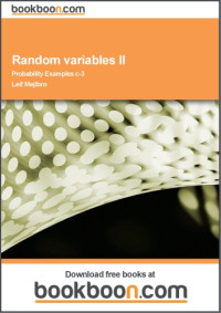 Bookboon.com — Random variables II