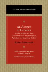 Robert Molesworth; Justin Champion — An Account of Denmark