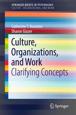 Catherine T. Kwantes, Sharon Glazer (auth.) — Culture, Organizations, and Work: Clarifying Concepts