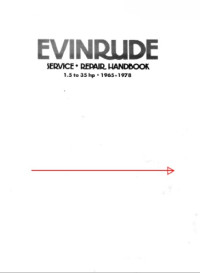 Ray Hoy — Evinrude Service-Repair Handbook: 1.5 To 35 Hp, 1965-1978