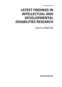 U. Tan  — Latest Findings in Intellectual, Developmental Disabilities Research