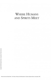 Kjersti Larsen — Where Humans and Spirits Meet : The Politics of Rituals and Identified Spirits in Zanzibar