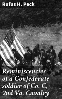 Rufus H. Peck — Reminiscencies of a Confederate soldier of Co. C, 2nd Va. Cavalry