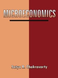 Dr. Satya R. Chakravarty — Microeconomics