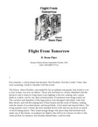 Henry Beam Piper — Flight From Tomorrow