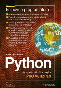 Rudolf Pecinovský — Python - Kompletní příručka jazyka pro verzi 3.9