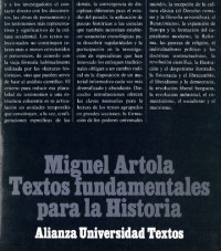 Artola Miguel — Textos Funadamentales Para La Historia