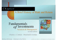 Corrado, Jordan  — A Brief History of Risk and Return