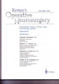 Salman M., Roberto C. Heros, Edward R. Laws — Kempe's operative neurosurgery