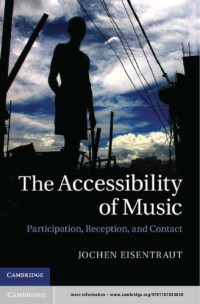 Eisentraut, Jochen — The accessibility of music participation, reception and contact