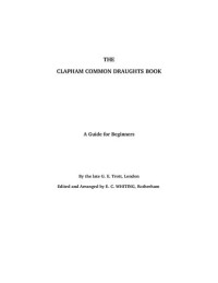 G. E. Trott — The Clapham Common Draughts Book: A Guide for Beginners