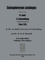 W. Junk, S. Schenkling (auth.) — Coleopterorum Catalogus: Auspiciis et auxilio