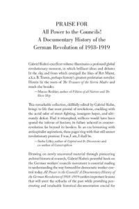 Gabriel Kuhn — All Power to the Councils!: A Documentary History of the German Revolution of 1918-1919