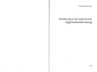 Harald Tuckermann — Einführung in die systemische Organisationsforschung