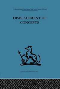 Donald A. Schon — Displacement of Concepts