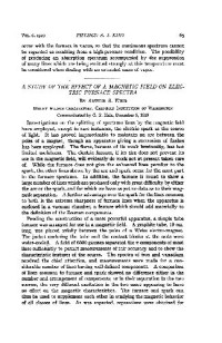 King A.S. — [Article] A Study of the Effect of a Magnetic Field on Electric Furnace Spectra