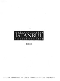 Prof. Dr. İlhan Tekeli — Dünden Bugüne İstanbul Ansiklopedisi (cilt 8)