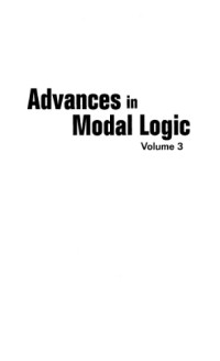 Wolter, Frank — Advances in modal logic 03