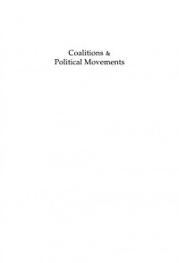 Thomas R. Rochon (editor); David S. Meyer (editor) — Coalitions and Political Movements: The Lessons of the Nuclear Freeze